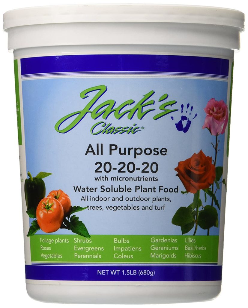 JR Peters Jack’s Classic All Purpose Fertilizer for Rhubarb