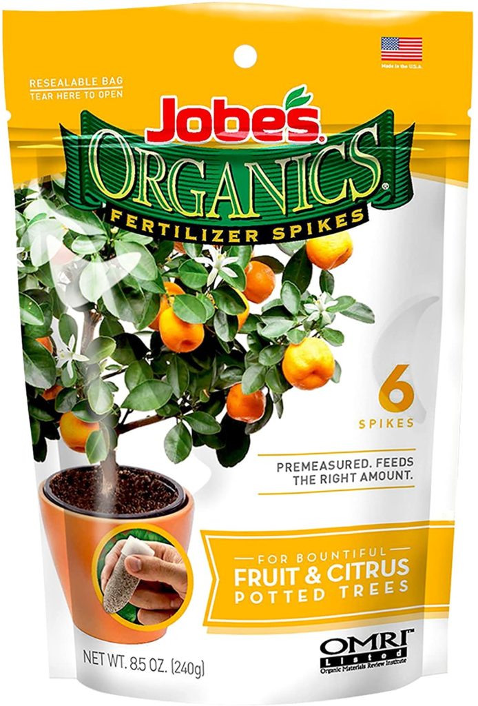 Jobe's Organics Fruit & Citrus Fertilizer Spikes