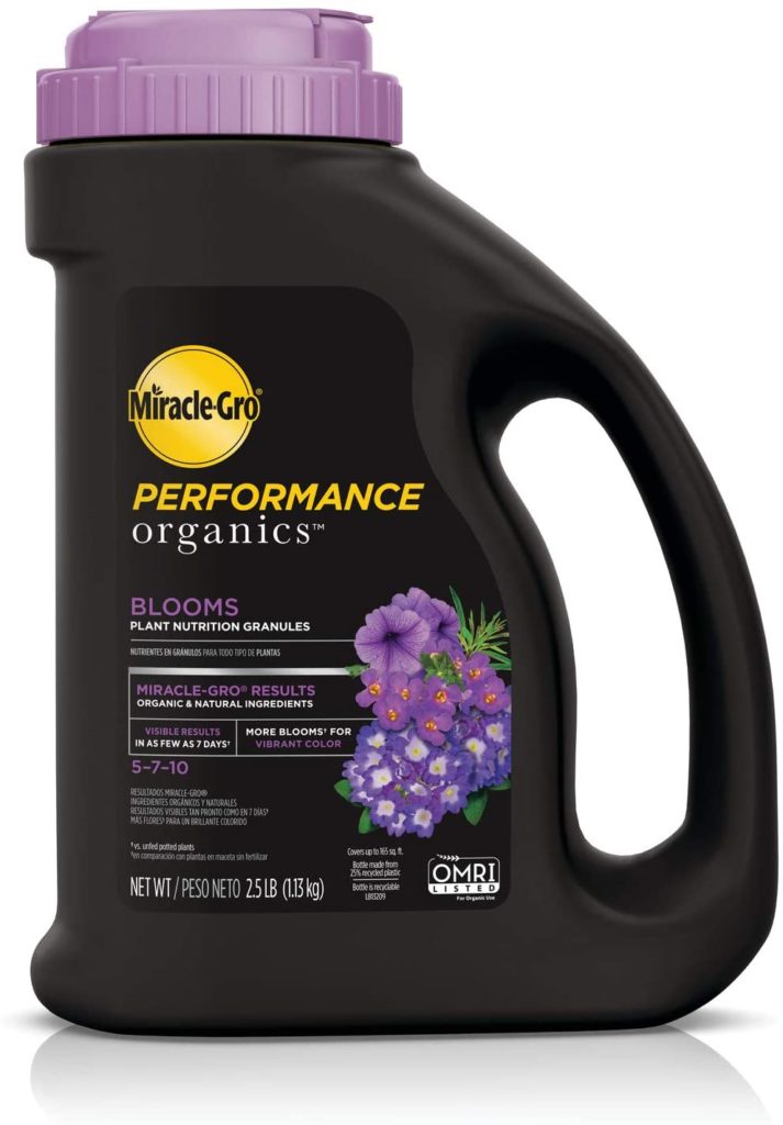 Miracle-Gro Organics Blooms Plant Nutrition