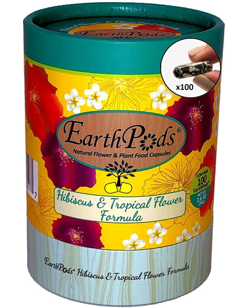 EarthPods Premium Hibiscus & Tropical Flower Plant Food