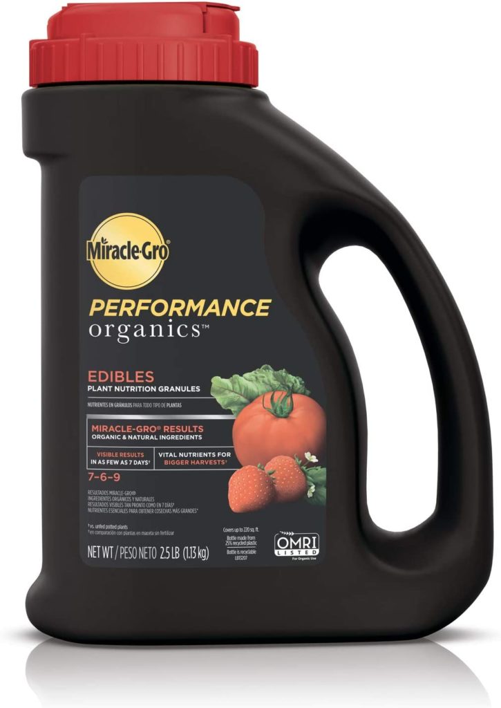Miracle-Gro Performance Edibles Plant Nutrient Granules