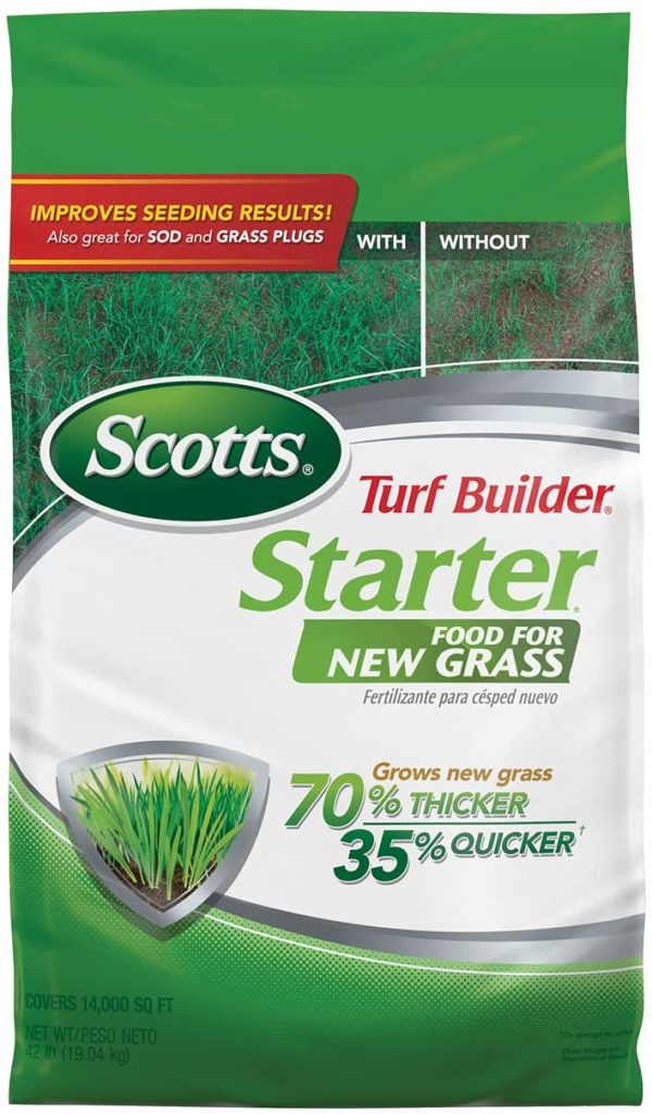 Scotts Turf Builder Starter Food for Fescue Grass